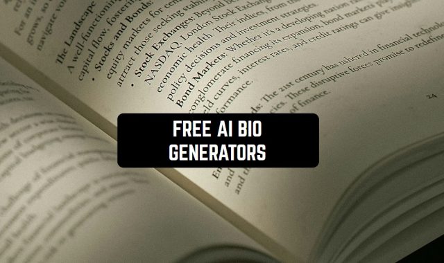 11 Free AI Bio Generators (Apps & Websites)