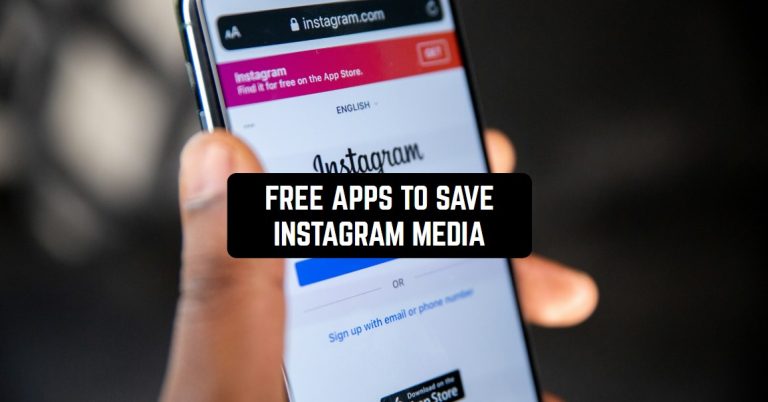 FREE APPS TO SAVE INSTAGRAM MEDIA