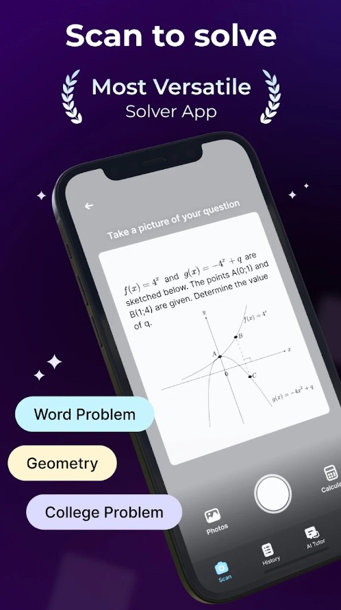 apps to solve math homework