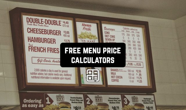 11 Free Menu Price Calculators (Android & iOS)