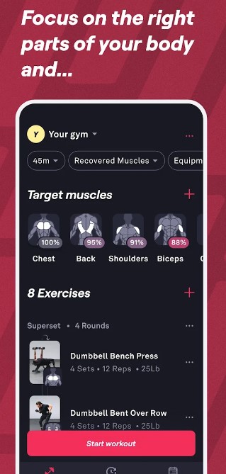 Fitbod Workout & Gym Planner3