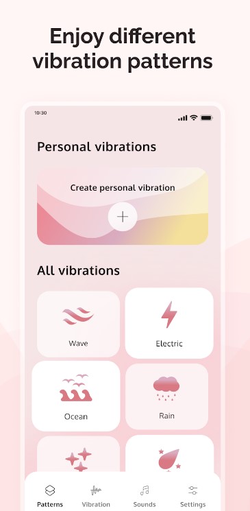 Strong Vibes - Vibrator App3