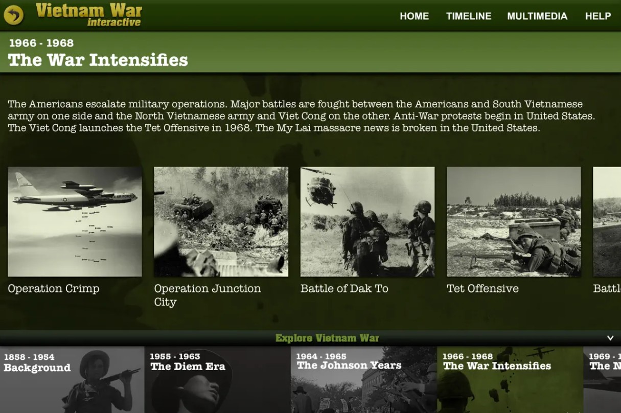 Vietnam War Interactive