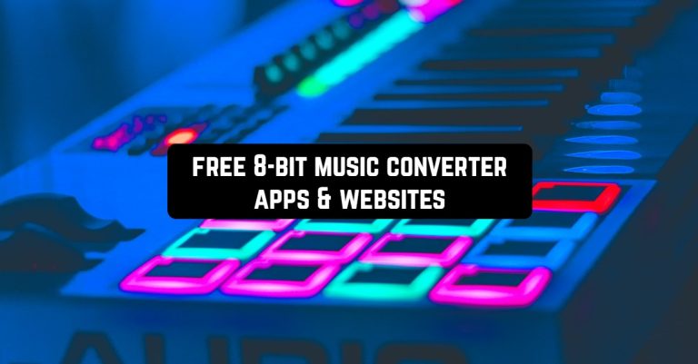 free 8-bit music converter apps & websites