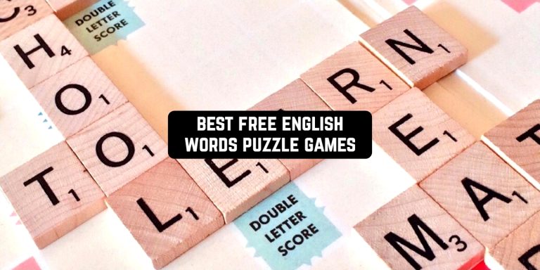 free english words puzzle games