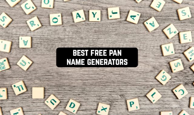 11 Free Pan Name Generators (Apps & Websites)