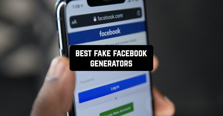 Best Fake Facebook Generators