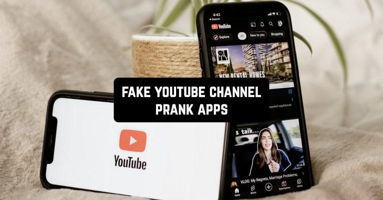 Fake Youtube Channel Prank Apps