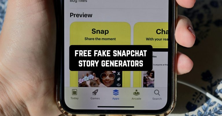 Free Fake Snapchat Story Generators