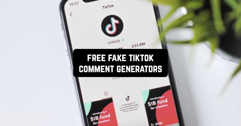 Free Fake TikTok Comment Generators