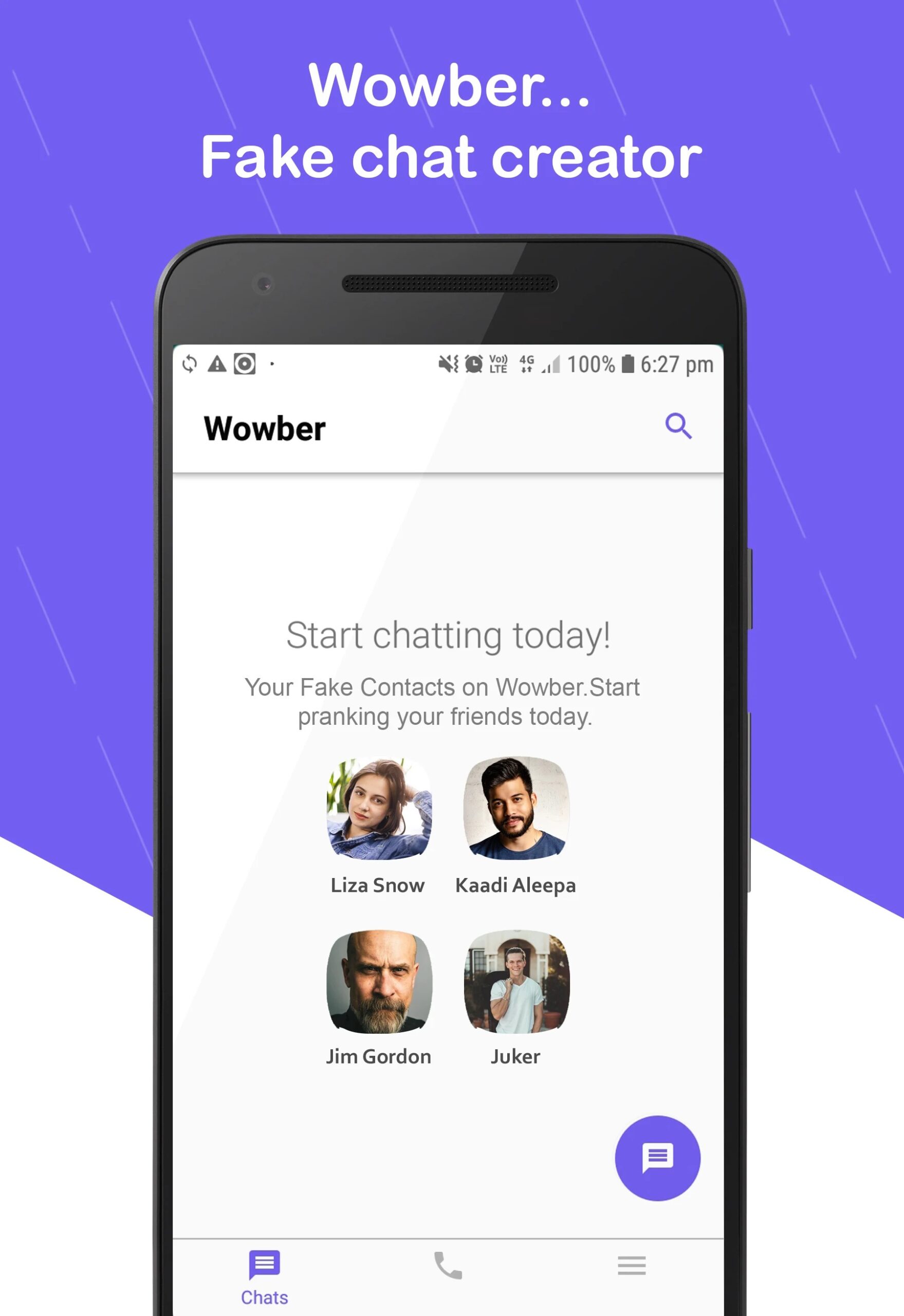 Fake Chat Maker - Wowber Prank9