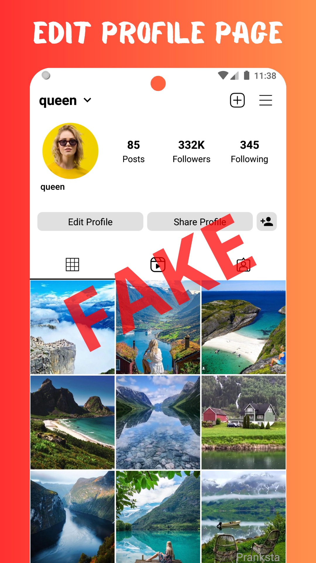 Fake Post and Direct Prank7