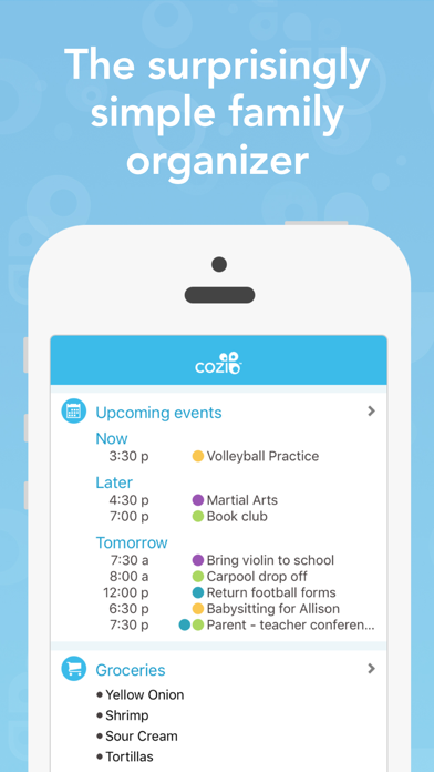 Cozi Family Organizer screenshot