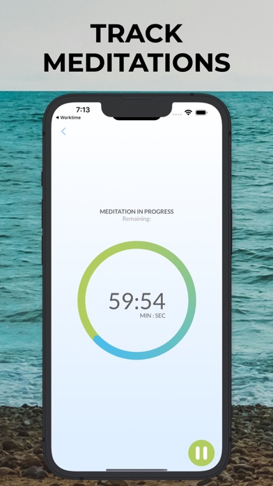 Meditation Timer & Log screenshot