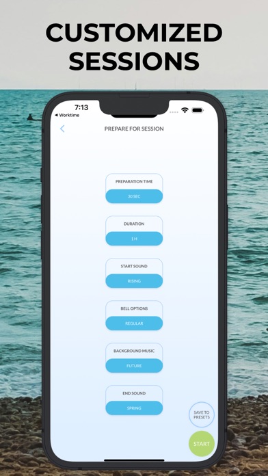 Meditation Timer & Log screenshot