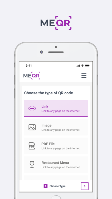 Me QR screenshot
