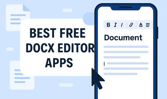 7 Best Free DOCX Editor Apps for Android & iOS in 2026