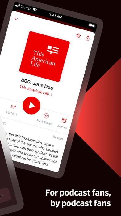 Pocket Casts screenshot