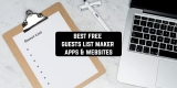9 Free Guests List Maker Apps & Websites In 2022