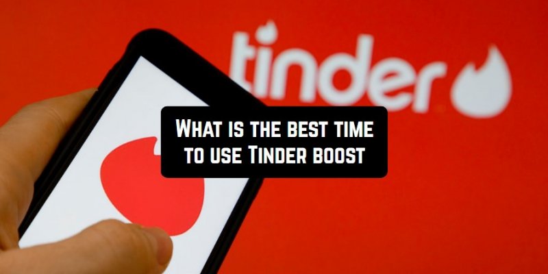 What is the best time to use Tinder boost