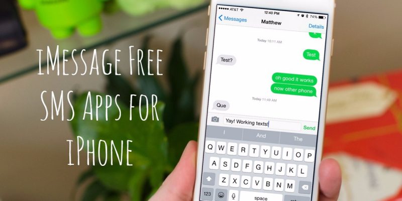 15 Free SMS Apps for iPhone like iMessage