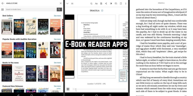 21 Best E-Book reader apps for Android & iOS