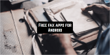 7 Free/almost free fax apps for Android