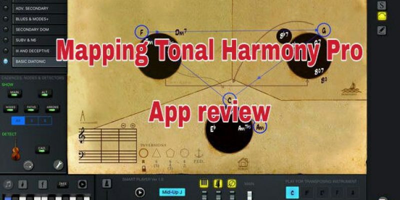 Mapping Tonal Harmony Pro app review