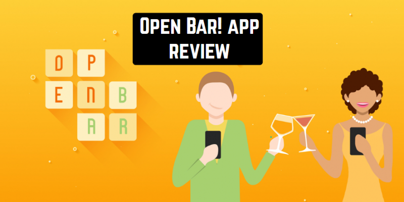 Open Bar! app review