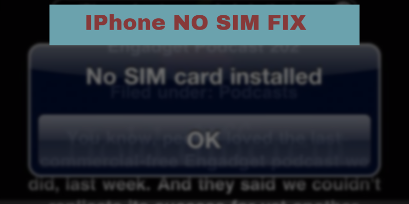 iPhone says no SIM card installed? 6 easy ways to fix it