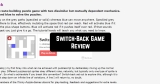 Switch-Back Game Review