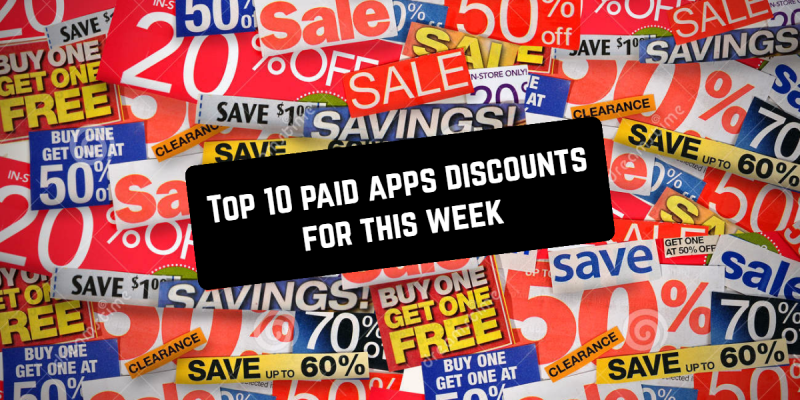 Top 10 paid apps discounts for this week (3/4 July)